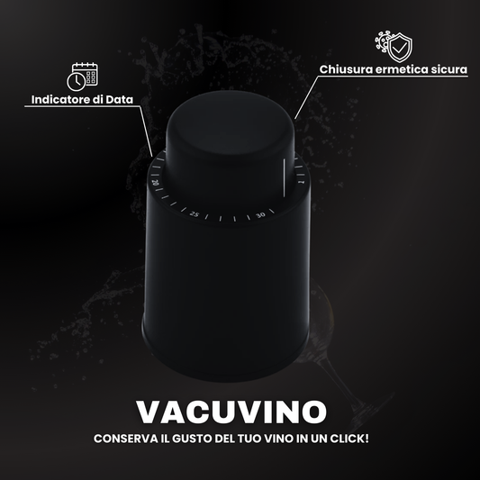 VacuVino - Tappo sottovuoto per vino